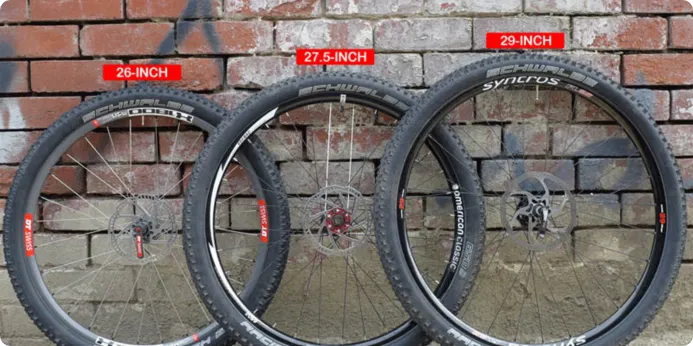 مشخص کردن سایز دوچرخه بر اساس طوقه چرخ 