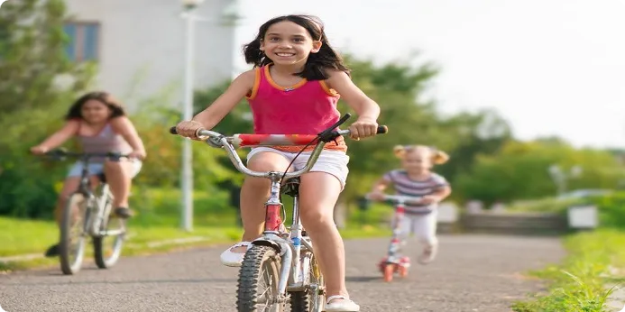 فواید دوچرخه سواری برای کودکان